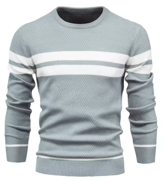 AIOPESON™ | ELEGANT HERRINGBONE PATTERN JUMPER