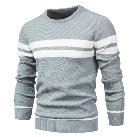 AIOPESON™ | ELEGANT HERRINGBONE PATTERN JUMPER