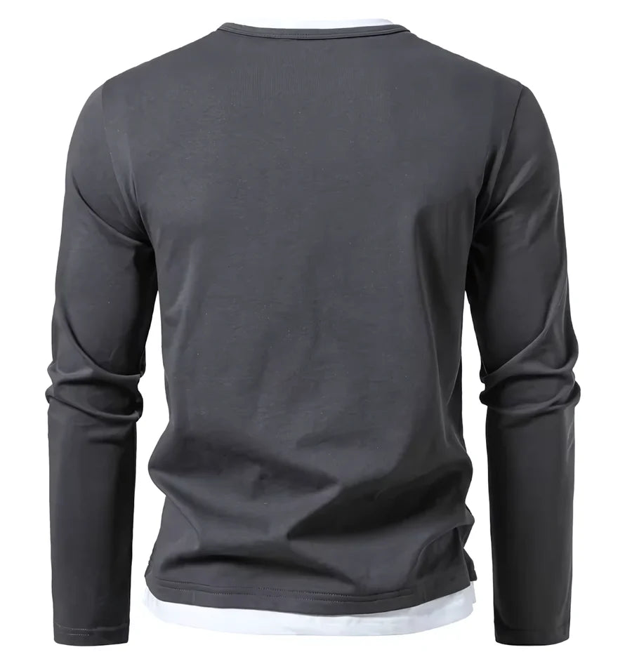 AIOPESON™ | PREMIUM COMBED COTTON LONG-SLEEVE T-SHIRT