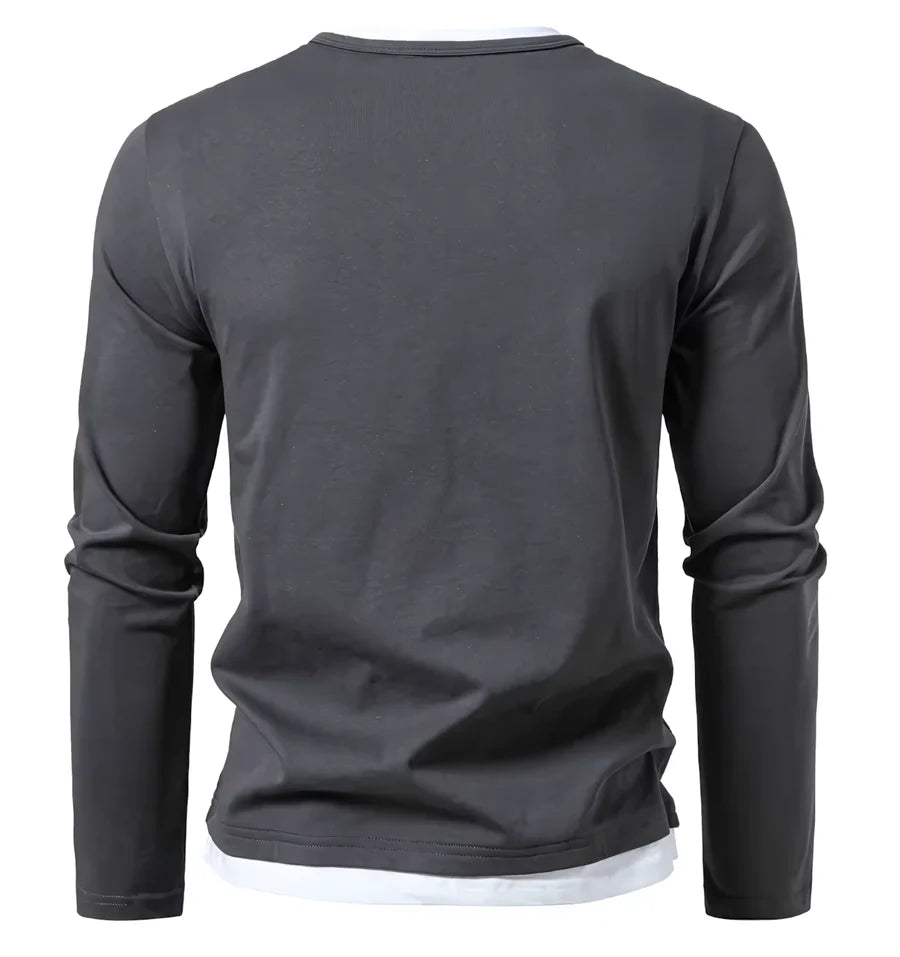AIOPESON™ | PREMIUM COMBED COTTON LONG-SLEEVE T-SHIRT