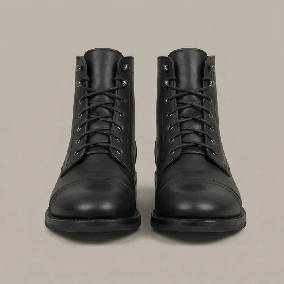 SILAS LEATHER BOOTS