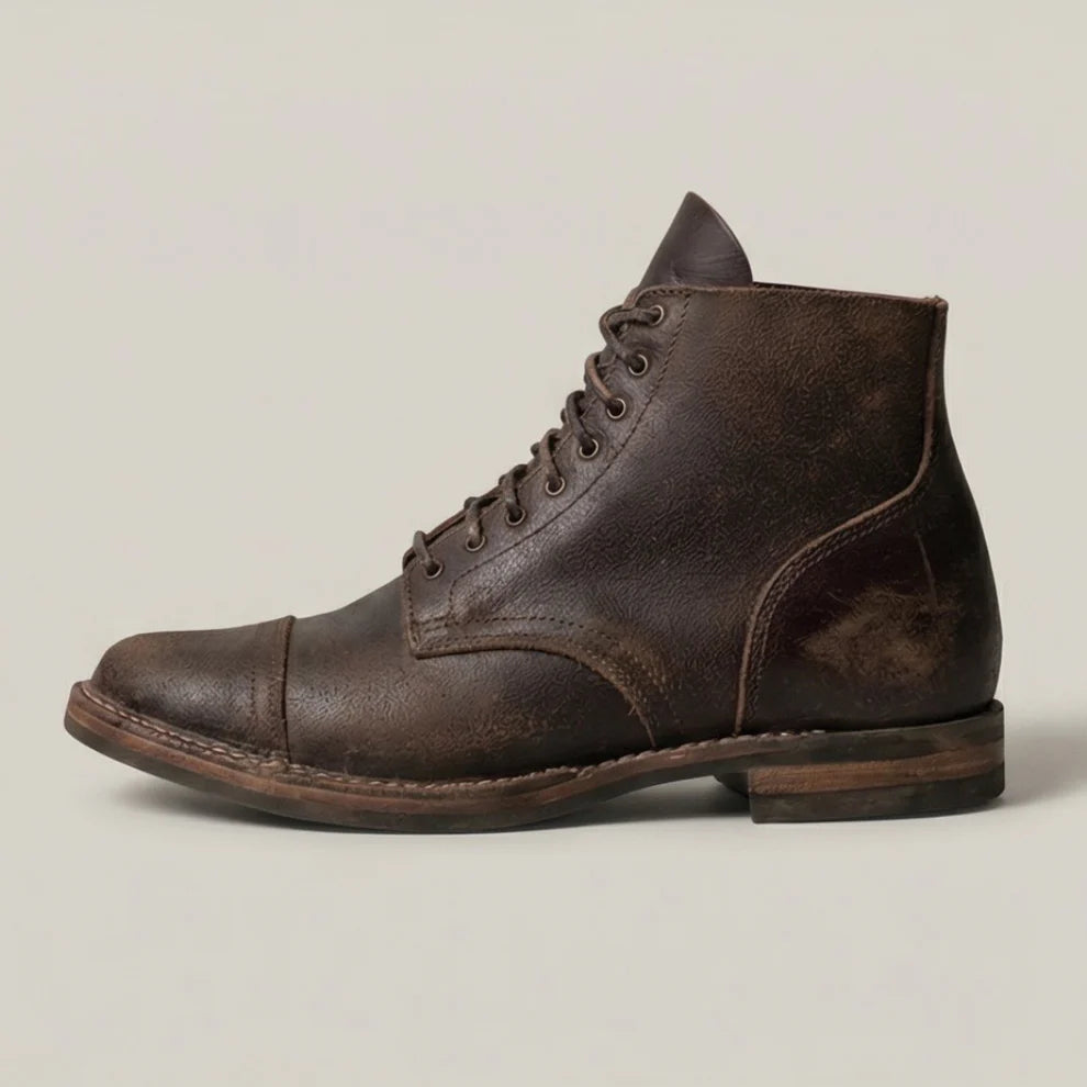SILAS LEATHER BOOTS