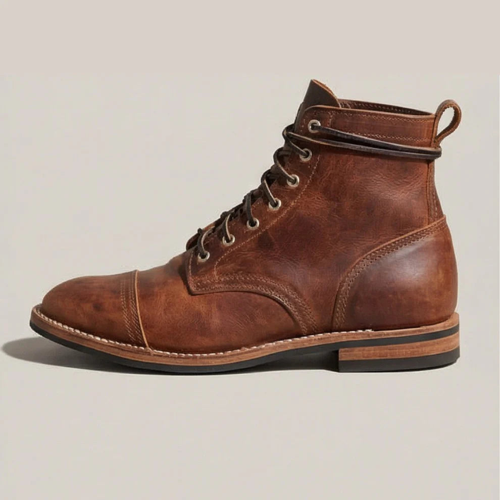 SILAS LEATHER BOOTS