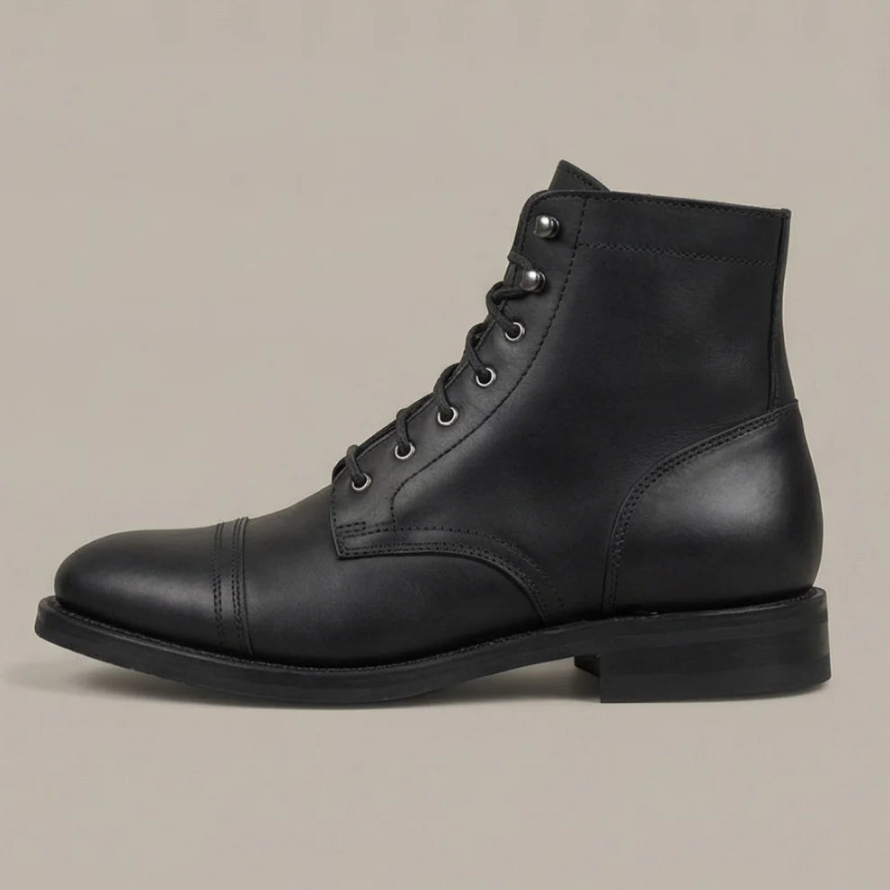 SILAS LEATHER BOOTS