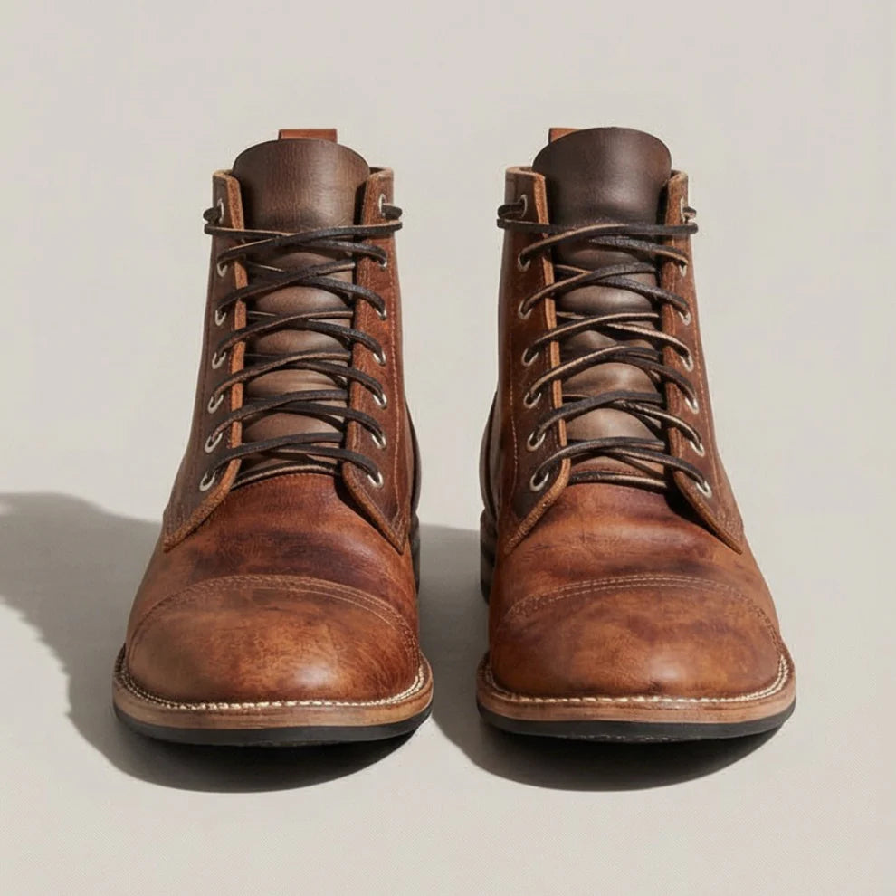 SILAS LEATHER BOOTS