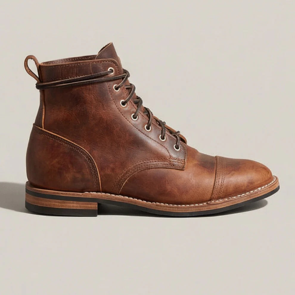 SILAS LEATHER BOOTS