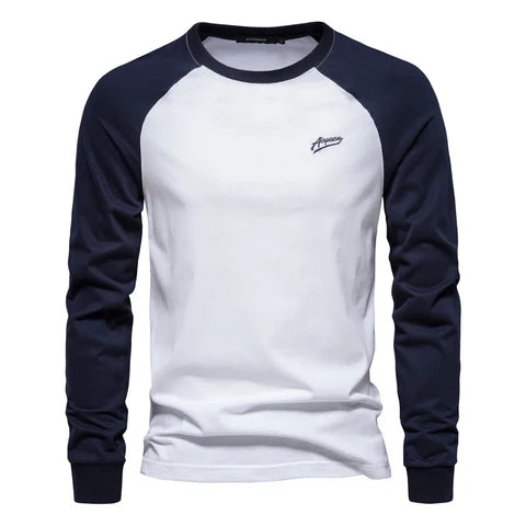 AIOPESON™ | LONG-SLEEVE T-SHIRT WITH RAGLAN SLEEVES
