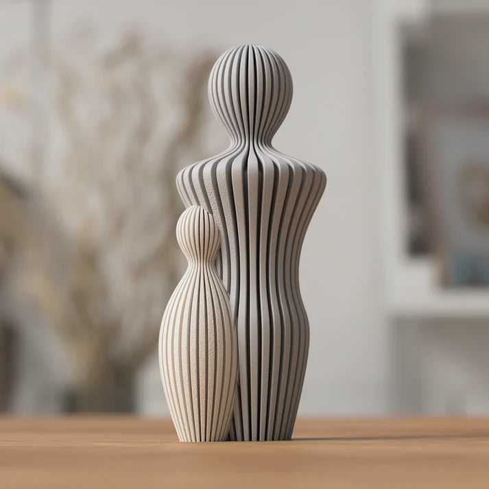 DOUCE & MIDA™ | COMPLETE FAMILY SCULPTURE