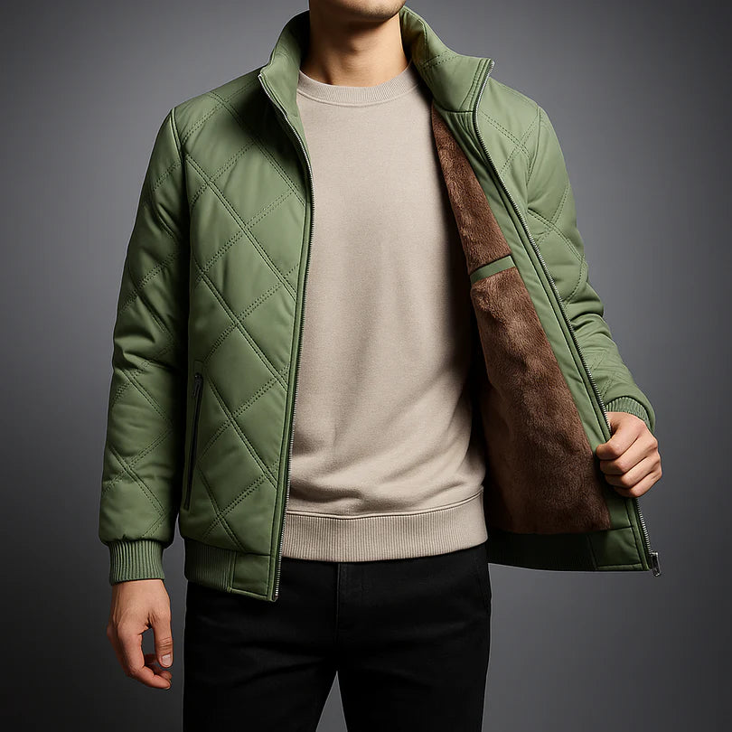 DOUCE & MIDA™ | MEN’S PADDED FLEECE JACKET