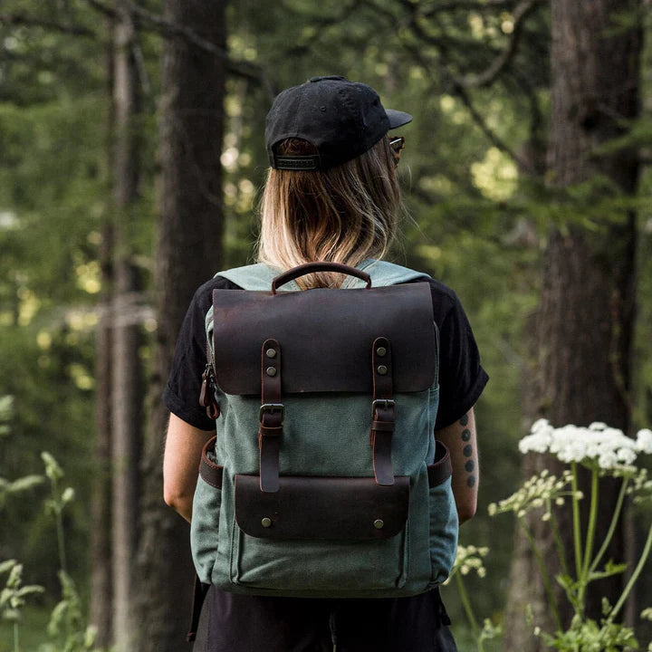 Canvas Laptop Rucksack | HELSINKI