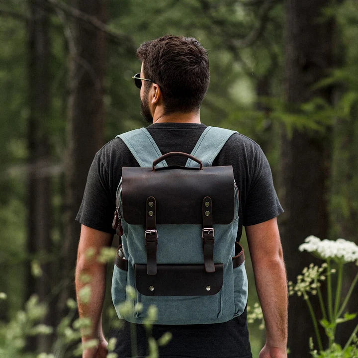 Canvas Laptop Rucksack | HELSINKI