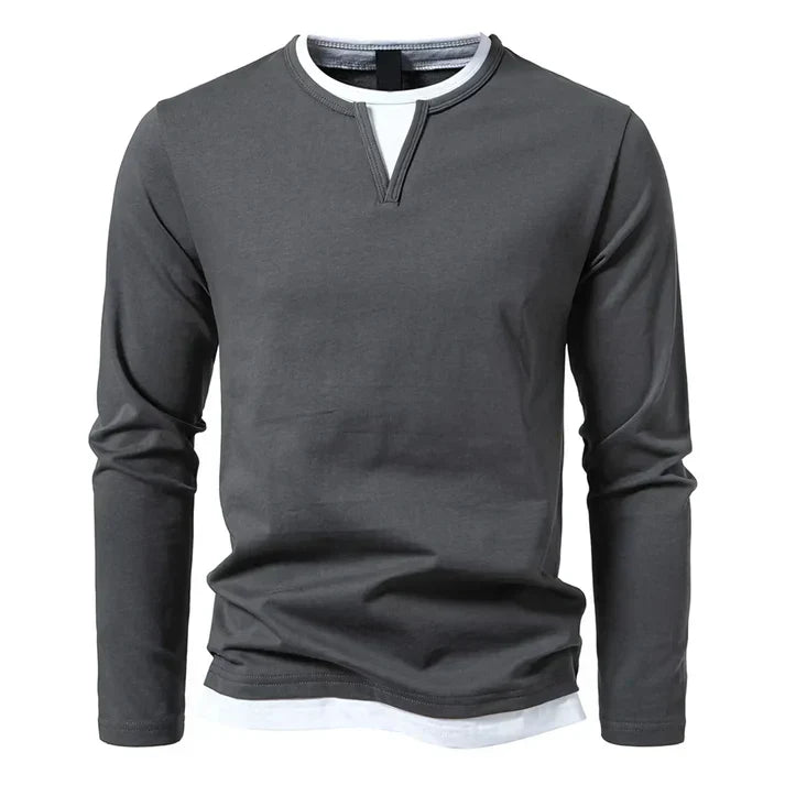 AIOPESON™ | PREMIUM COMBED COTTON LONG-SLEEVE T-SHIRT