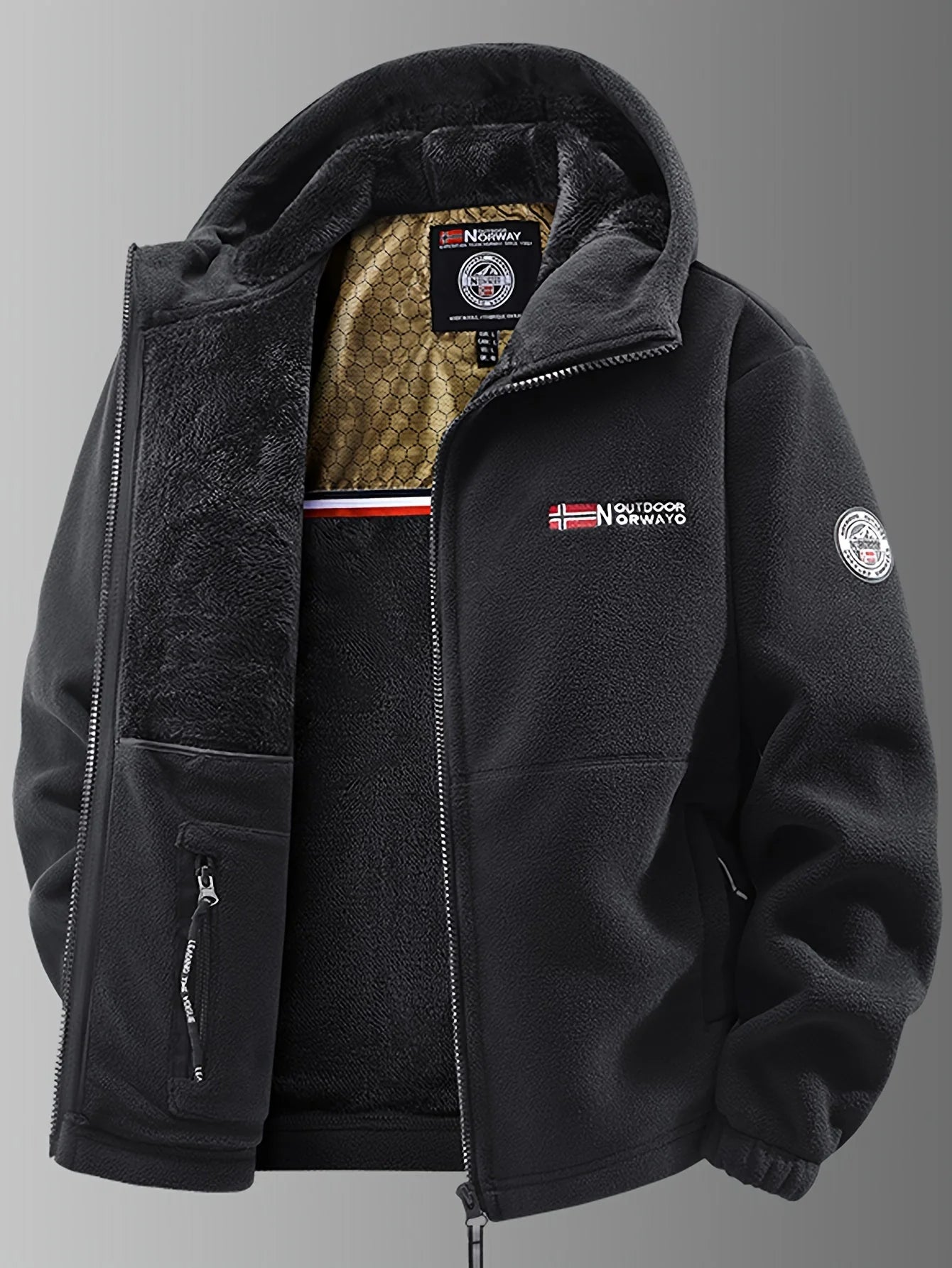 DOUCE & MIDA™ | THERMAL FLEECE JACKET