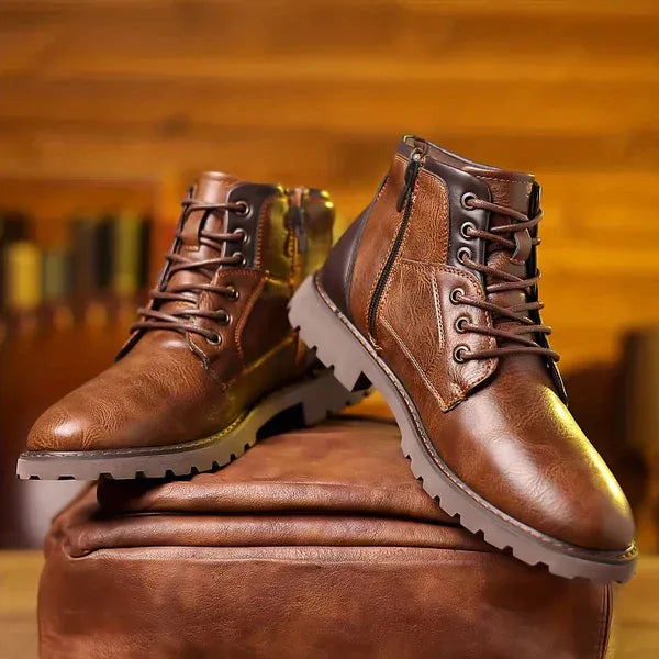 QUINN | PREMIUM LACE-UP BOOTS