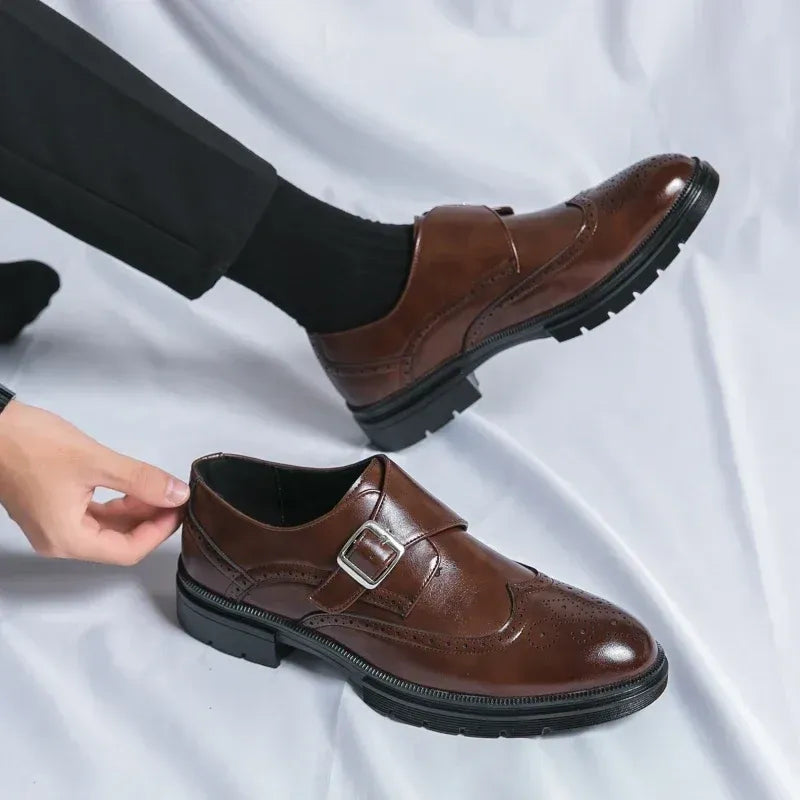 SARTO | BUCKLE DRESS SHOES