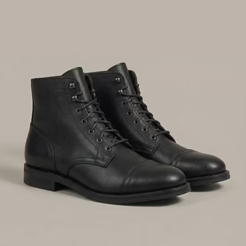 SILAS LEATHER BOOTS