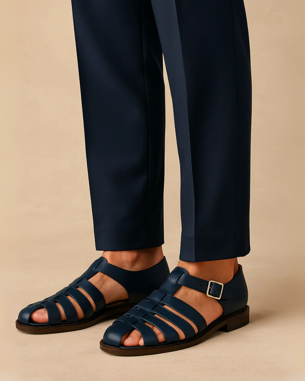 HENRY | CLOSED-TOE SANDAL WITH STRAP