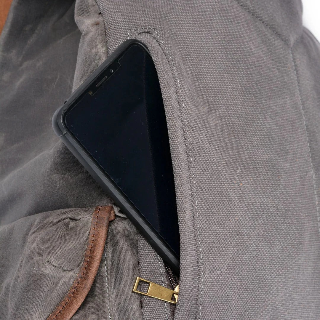 Canvas & Leather Rucksack | SALZBURG