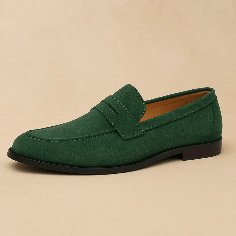 PENNY LOAFERS IN SUEDE LEATHER OLD MONEY