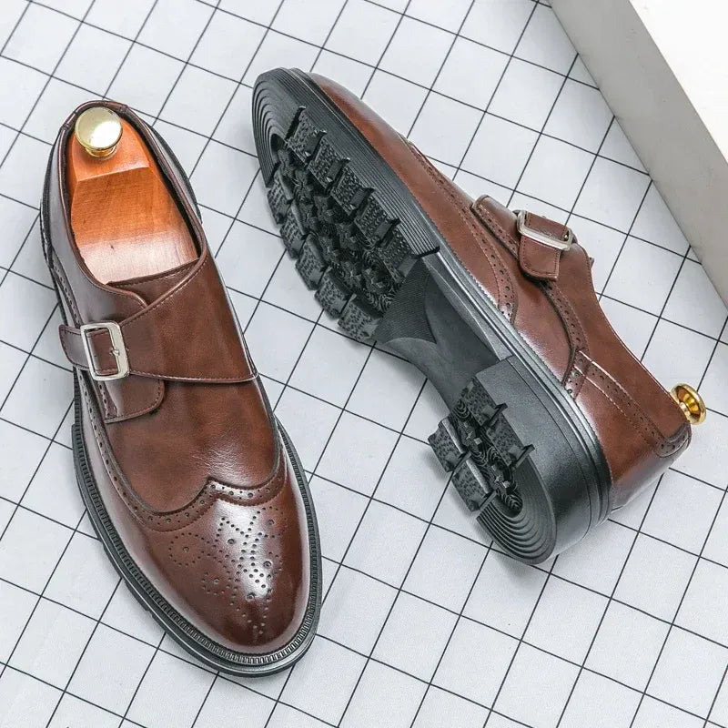 SARTO | BUCKLE DRESS SHOES