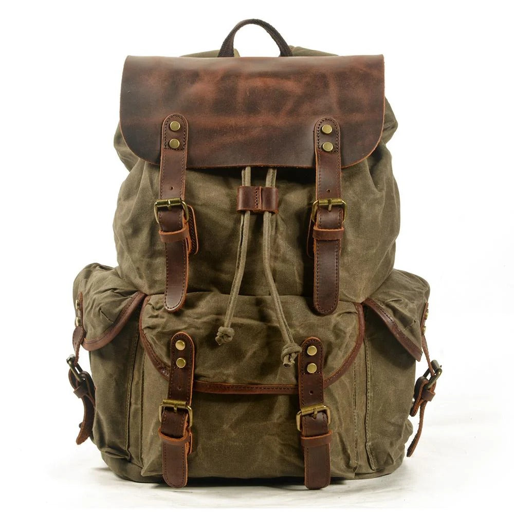 Canvas & Leather Rucksack | SALZBURG