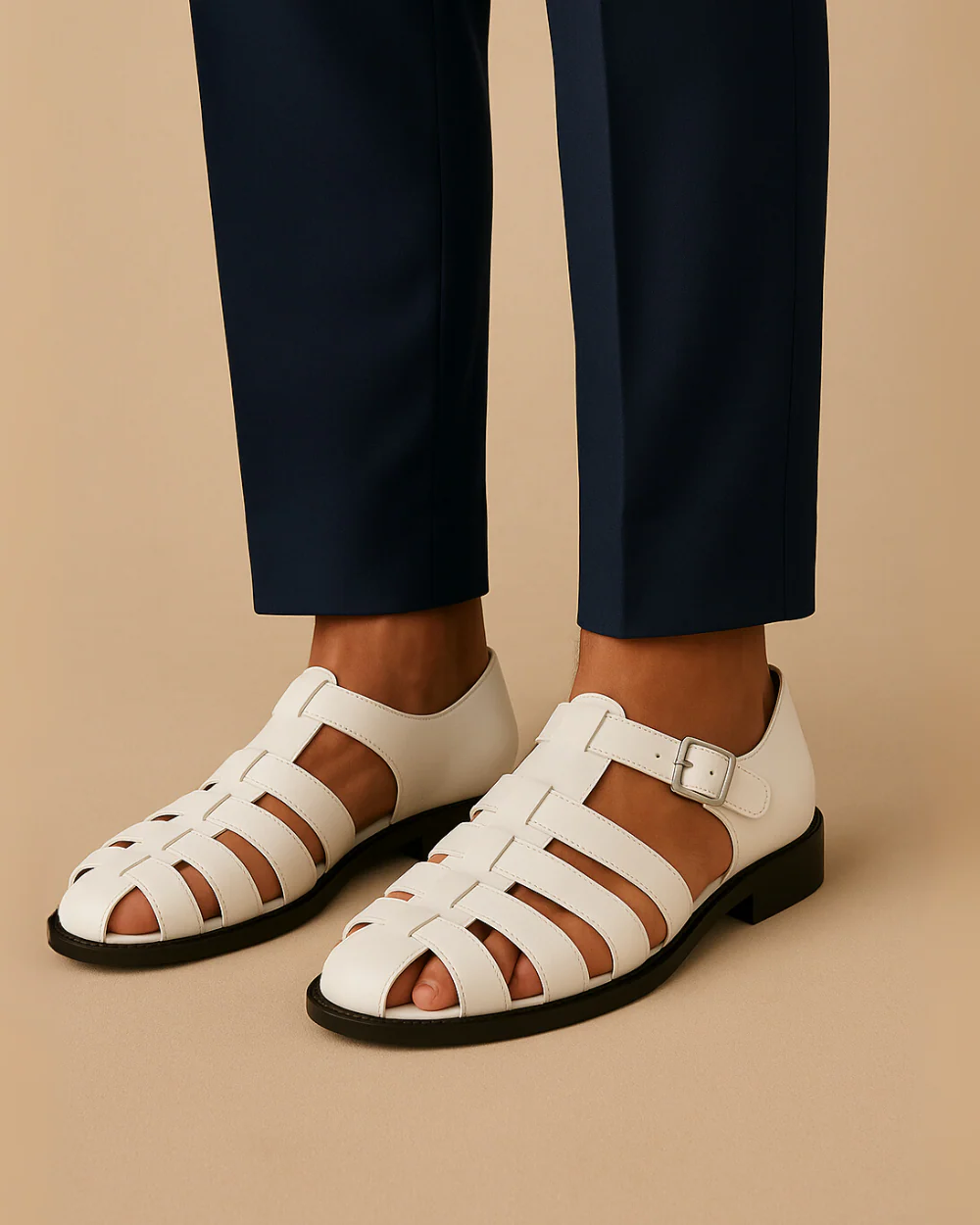 HENRY | CLOSED-TOE SANDAL WITH STRAP