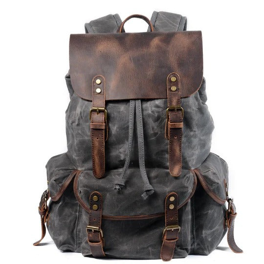 Canvas & Leather Rucksack | SALZBURG