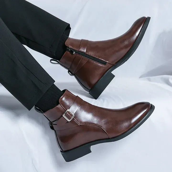 CARLO | GENUINE LEATHER CHELSEA BOOTS