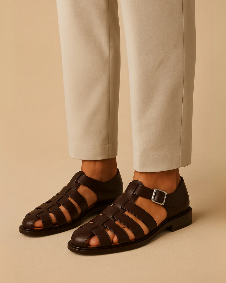 HENRY | CLOSED-TOE SANDAL WITH STRAP