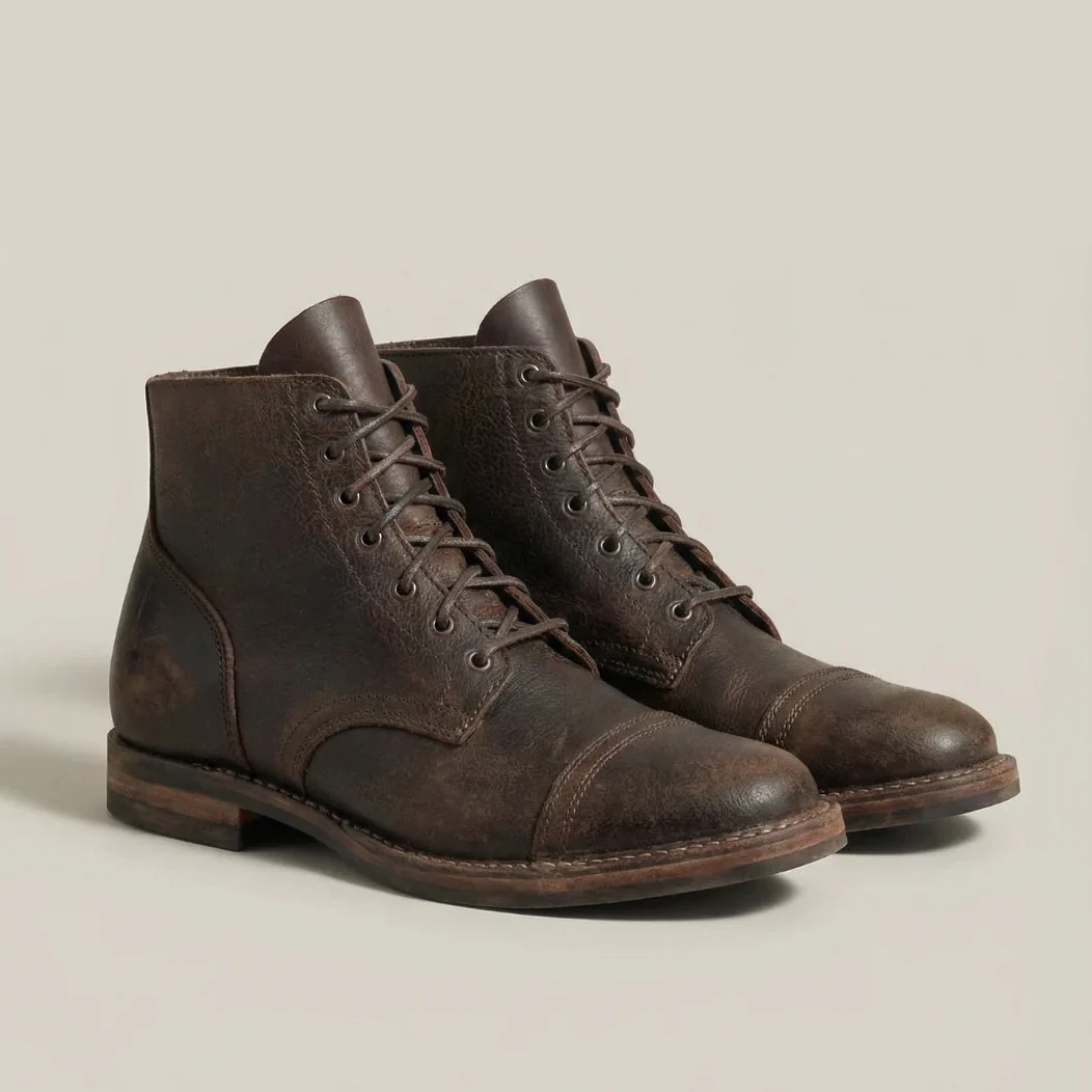 SILAS LEATHER BOOTS