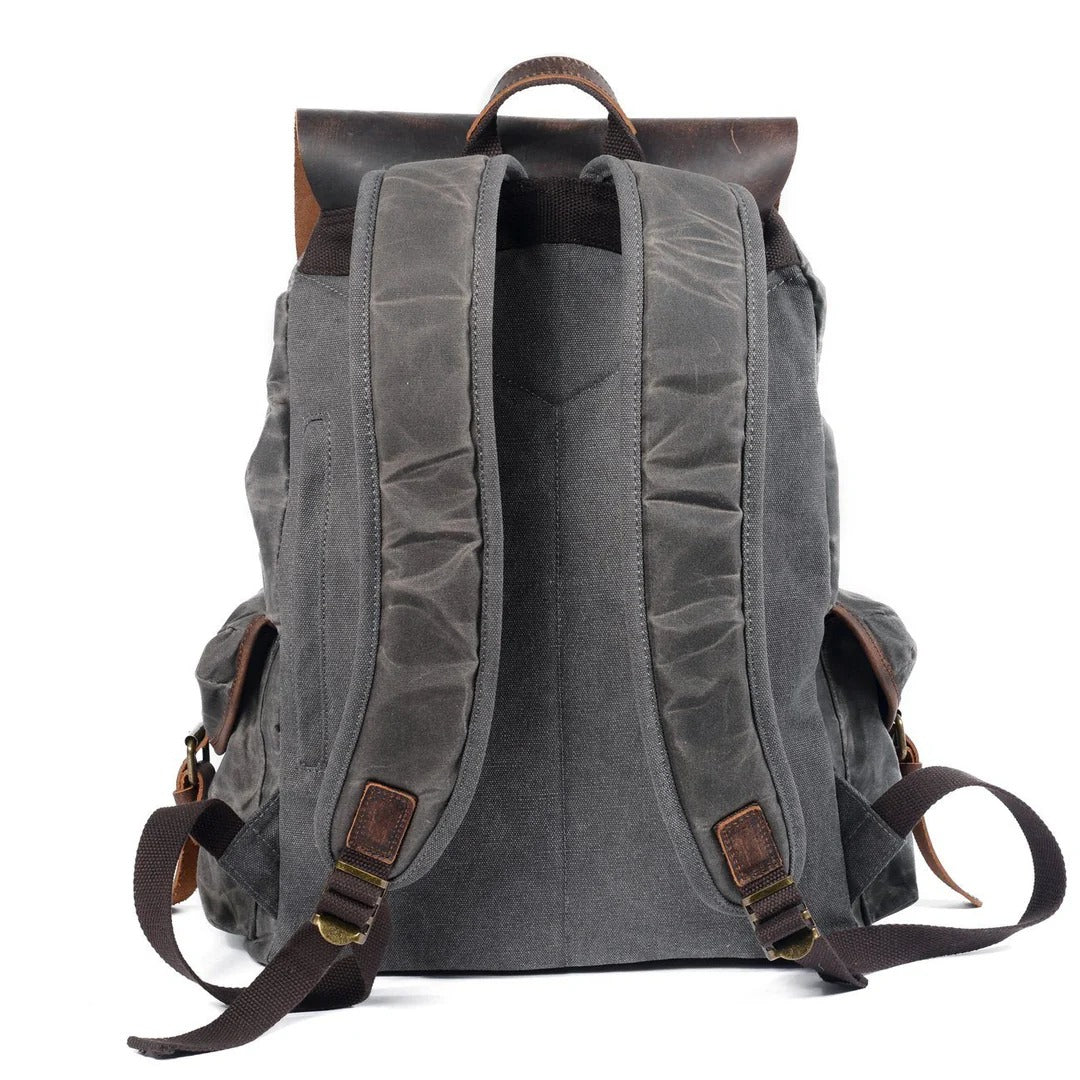 Canvas & Leather Rucksack | SALZBURG
