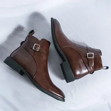 CARLO | GENUINE LEATHER CHELSEA BOOTS