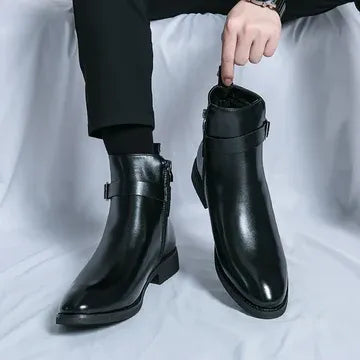 CARLO | GENUINE LEATHER CHELSEA BOOTS