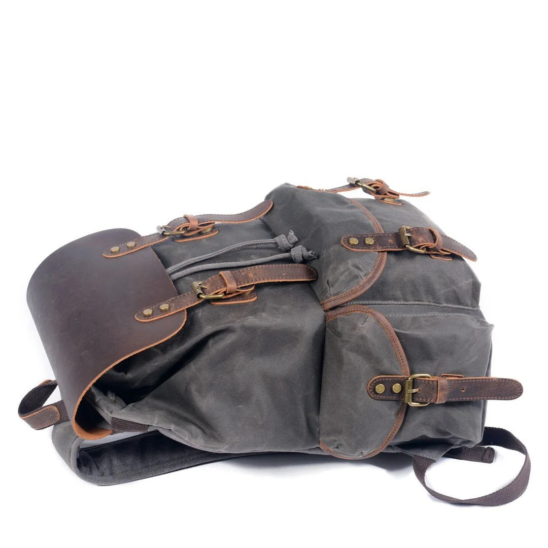 Canvas & Leather Rucksack | SALZBURG