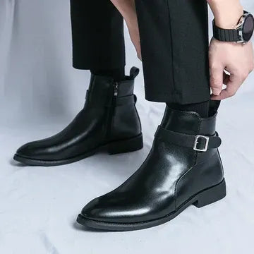 CARLO | GENUINE LEATHER CHELSEA BOOTS