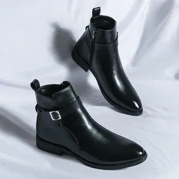 CARLO | GENUINE LEATHER CHELSEA BOOTS