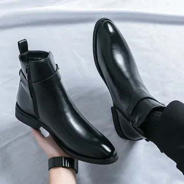 CARLO | GENUINE LEATHER CHELSEA BOOTS