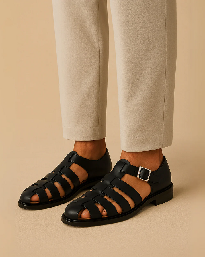 HENRY | CLOSED-TOE SANDAL WITH STRAP