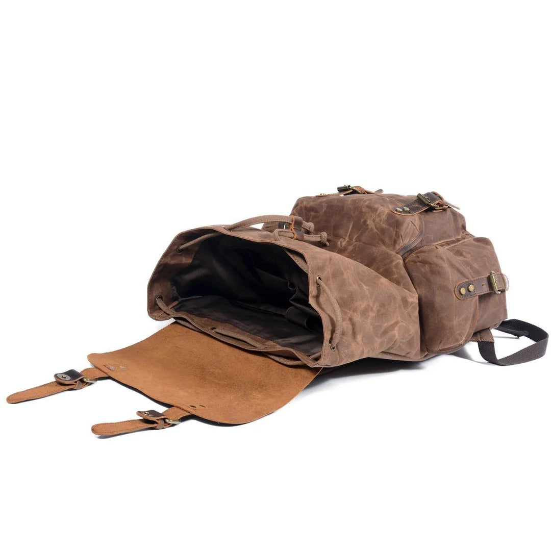 Canvas & Leather Rucksack | SALZBURG
