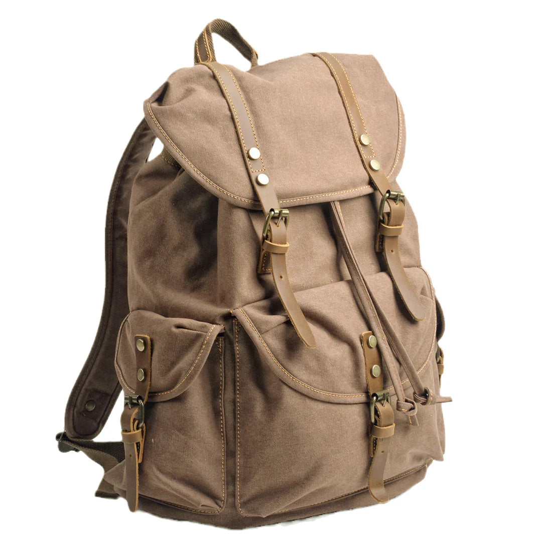 Military Canvas Rucksack | INTERLAKEN