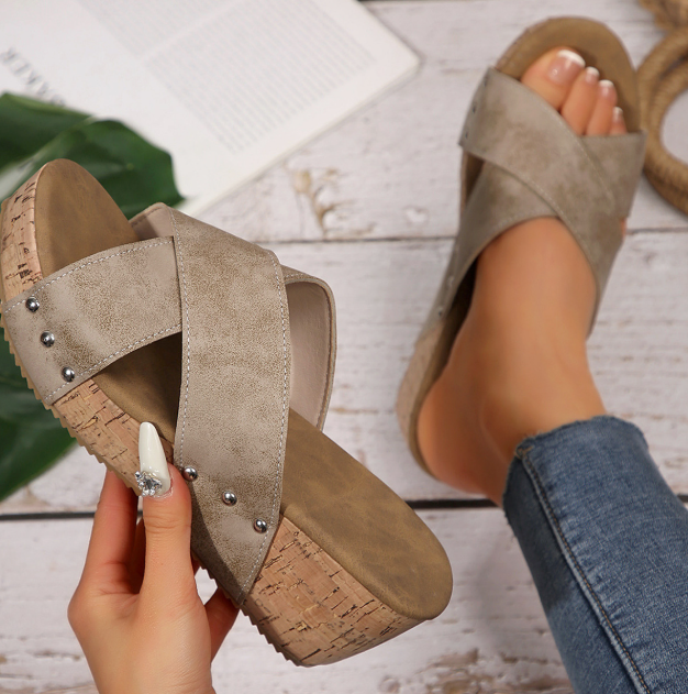 LUNA | SANDALES COMPENSÉES